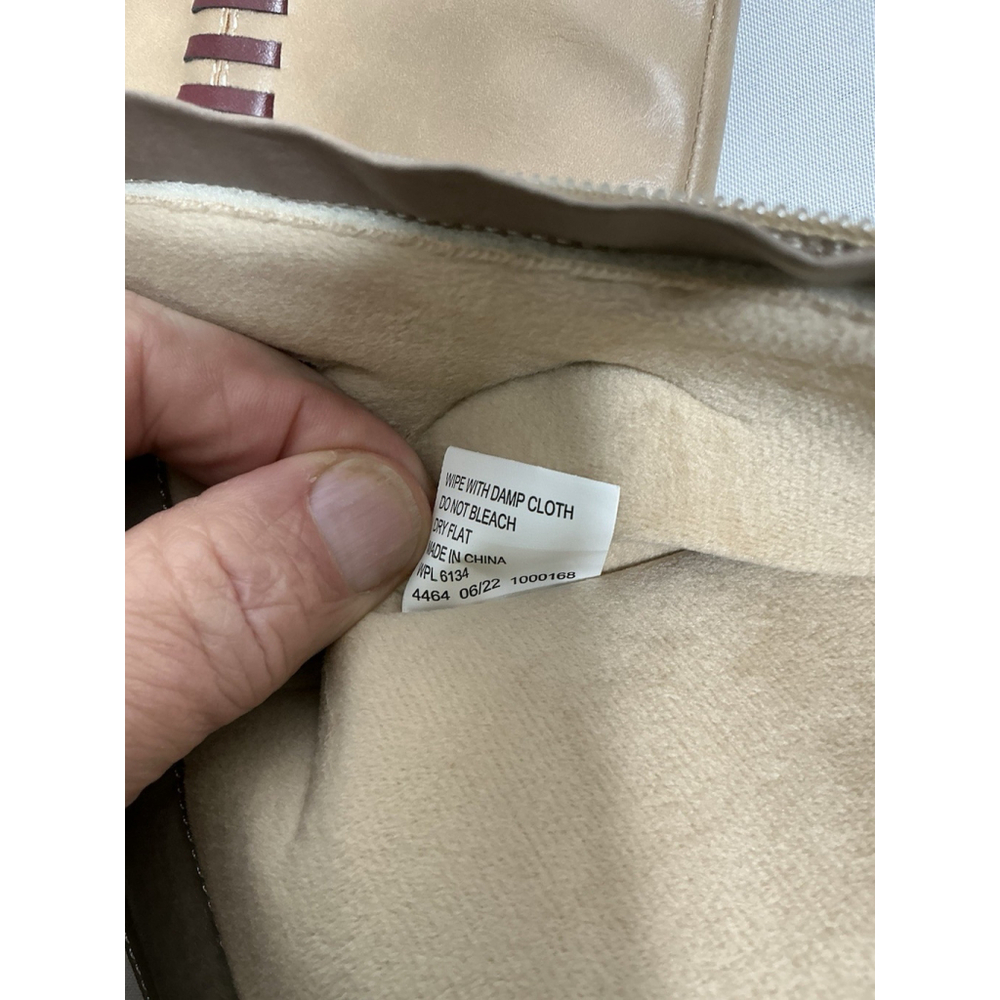 Woman’s NWOT Mukluks Knee High Boots 6.5 Tan Side Zip Chunky Heel Round Toe - Picture 7 of 10